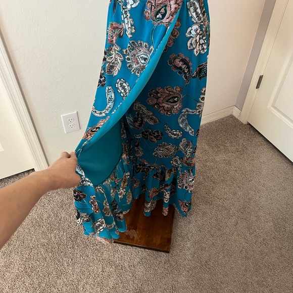 Women's Apt. 9 Ruffle Wrap Maxi Dress - Picture 11 of 15